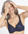 Berlei Barely There Lace Contour Bra - Navy Bras