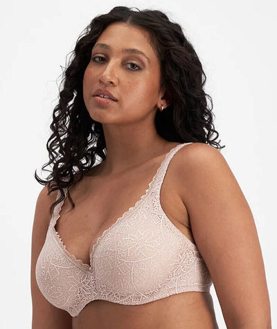 Berlei Barely There Lace Contour Bra - Nude Lace Bras