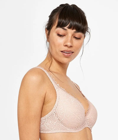 Berlei Barely There Lace Contour Bra - Nude Lace Bras