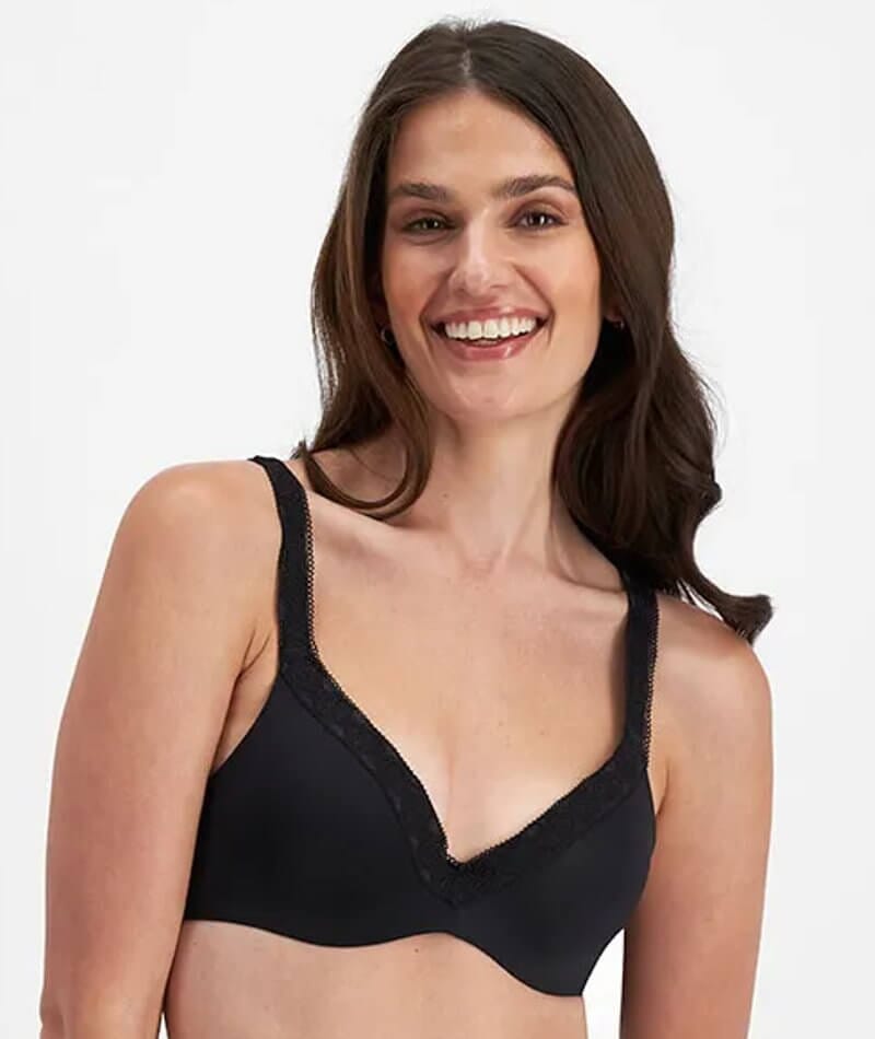 Berlei Barely There Luxe Contour Bra - Black - Curvy