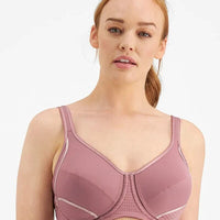 Berlei Electrify Underwire Sports Bra - Washed Plum