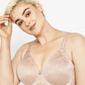 Berlei Lift and Shape Non-Padded Underwire Bra - Contemporary Floral Pearl Nude