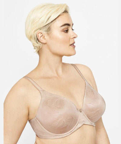 Berlei Lift and Shape Non-Padded Underwire Bra - Contemporary Floral Pearl Nude Bras