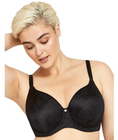 Berlei Lift and Shape T-Shirt Underwire Bra - Contemporary Floral Blac -  Curvy
