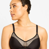 Berlei Post Surgery Wire-free Mesh Bra - Black