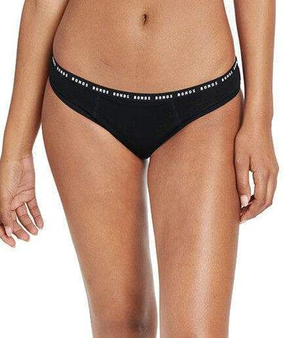 Bonds Bloody Comfy Heavy Period Bikini - Black Knickers