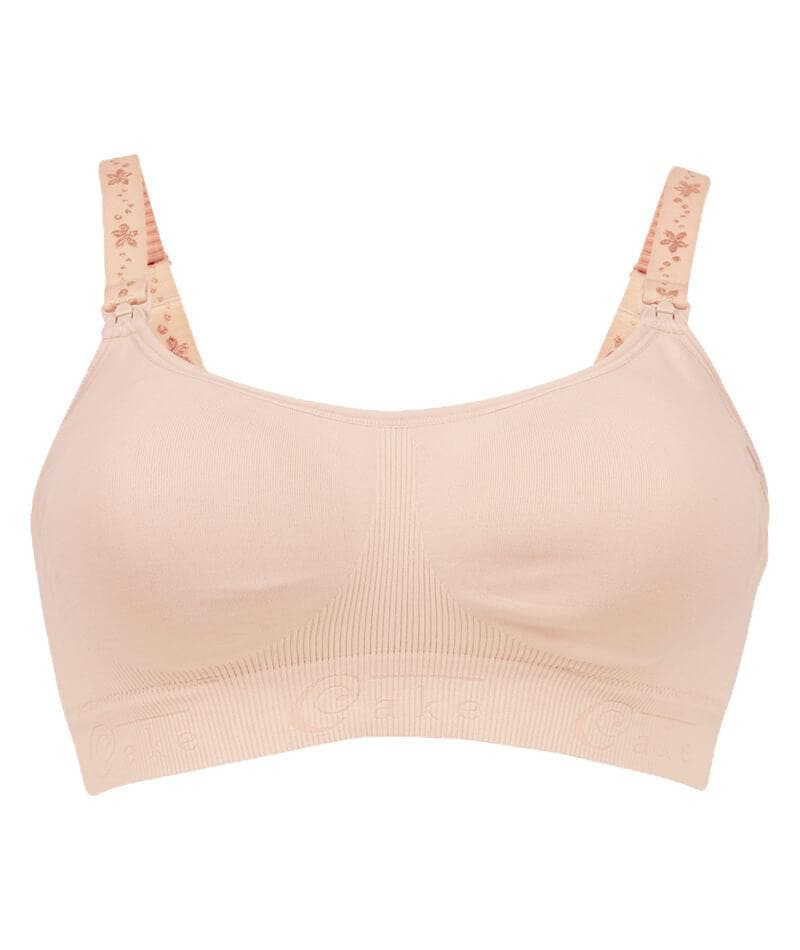 Cake Maternity Cotton Candy Seamless Sleep & Yoga Nursing Bra - Nude Bras 