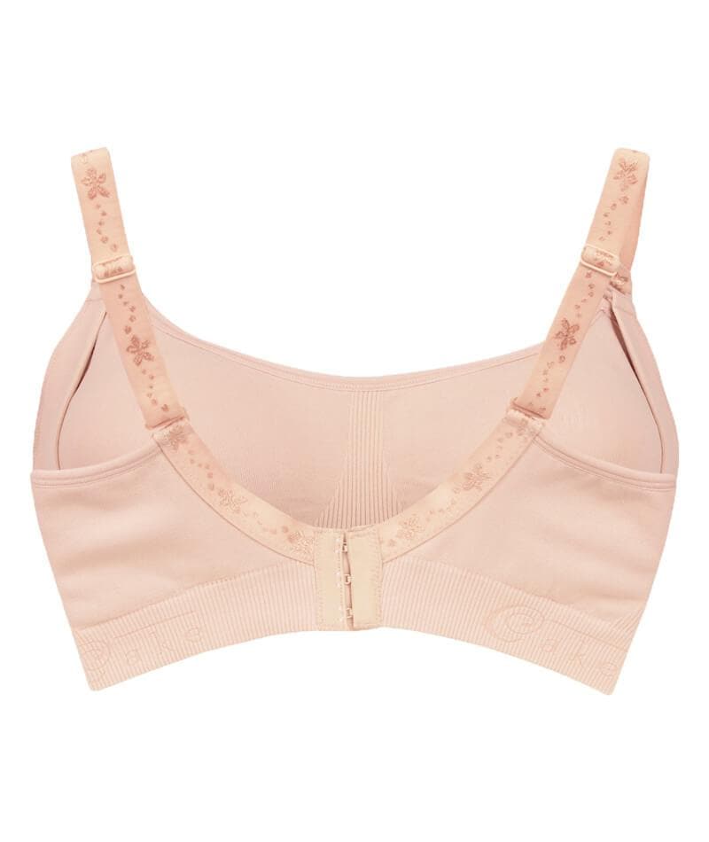 Cake Maternity Cotton Candy Seamless Sleep & Yoga Nursing Bra - Nude Bras 