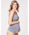 Cake Maternity Ice Cream Cotton E-G Cup Nursing Tank - Heather Grey Sleep / Lounge