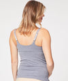 Cake Maternity Ice Cream Cotton E-G Cup Nursing Tank - Heather Grey Sleep / Lounge