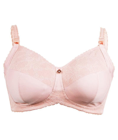 Cake Maternity Tea Wireless Soft Cup Nursing Bra - Blush Bras