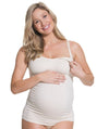 Cake Maternity Toffee Shaping Seamless Nursing Tank - Nude Sleep