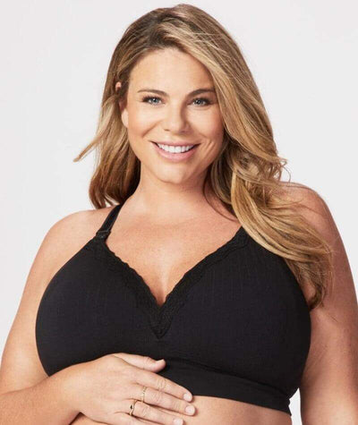 Cake Maternity Tutti Frutti B-DD Cup Nursing Bra - Black Bras