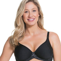 Cake Maternity Waffles 3D Spacer Contour Flexi Wire Nursing Bra -  Black