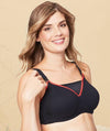 Cake Maternity Zest Flexi Wire High Impact Maternity & Nursing Sports Bra - Black Bras