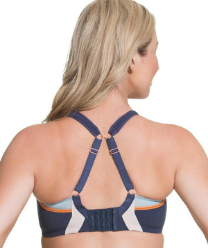 Cake Maternity Zest Flexi Wire High Impact Maternity & Nursing Sports Bra - Navy Bras 