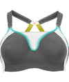 Cake Maternity Zest Flexi Wire High Impact Maternity & Nursing Sports Bra - Grey Bras