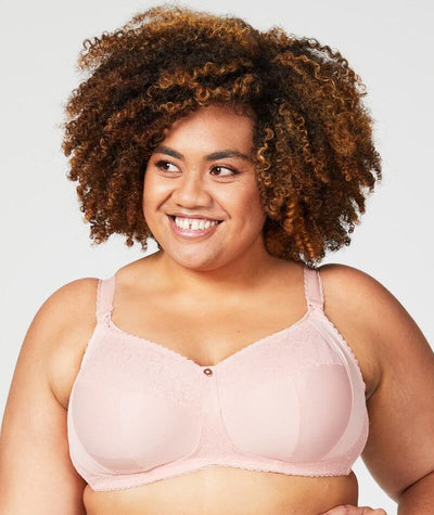 Cake Maternity Tea Wireless Soft Cup Nursing Bra - Blush Bras