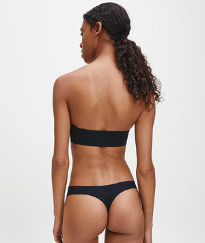 thumbnailCalvin Klein Invisibles Thong - Black Knickers 