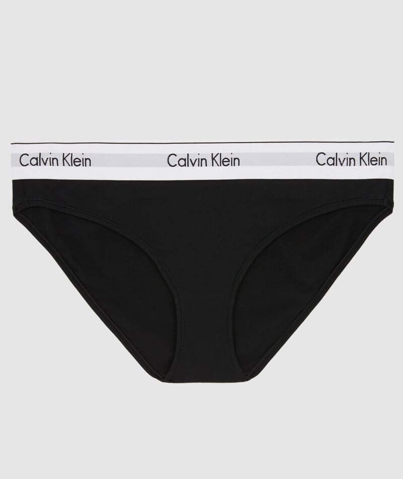 Calvin Klein Modern Cotton Bikini Brief - Black Knickers 