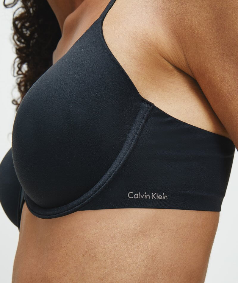 Calvin Klein Perfectly Fit T-Shirt Bra - Black Bras 