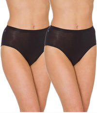Sloggi Hikini 2 Pack Brief - Black