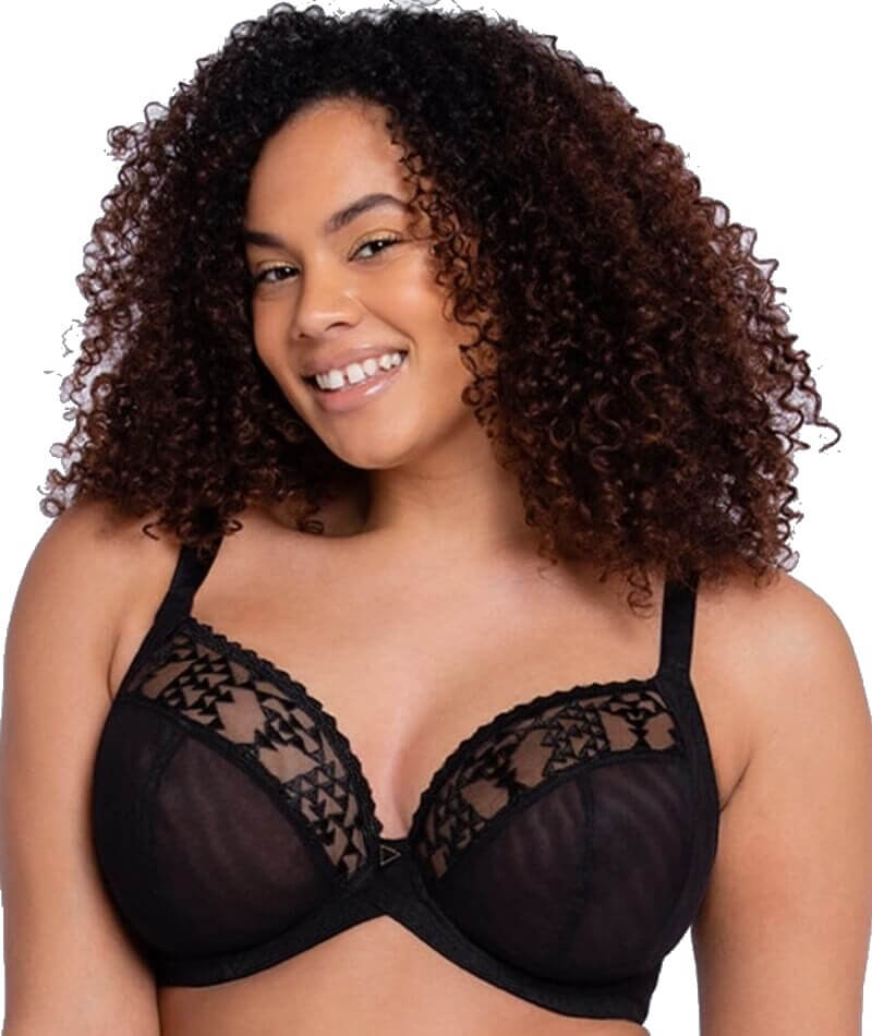 Curvy Kate Centre Stage Full Plunge Bra - Black