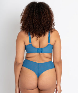 thumbnailCurvy Kate Centre Stage Deep Thong - Blue Knickers 