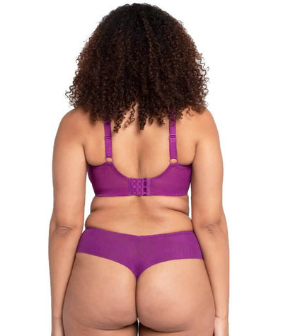 Curvy Kate Centre Stage Deep Thong - Violet Knickers