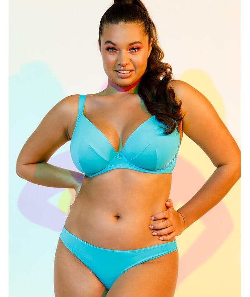 Curvy Kate Daily Plunge Bra - Turquoise Bras 