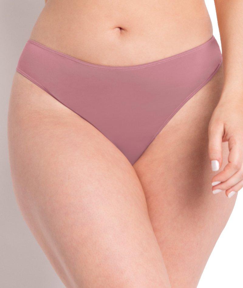 Carole Martin Women's Panties Wide Waist Band Ultra Soft Microfiber Comfort  Briefs Underwear Pink