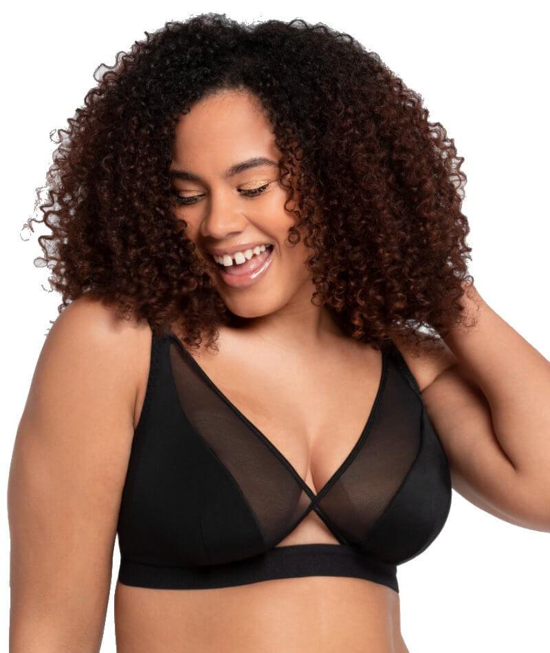 Get Up And Chill Bralette Black