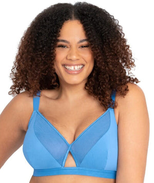 thumbnailCurvy Kate Get Up and Chill Bralette - Denim Blue Bras 