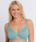 Curvy Kate Get Up and Chill Wire-free Bralette - Sage Green Swatch Image