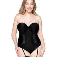 Curvy Kate Luxe Strapless Basque - Black