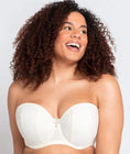 Curvy Kate Luxe Strapless Bra - Ivory Swatch Image