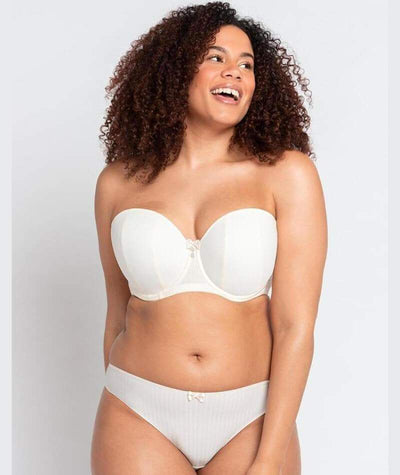 Curvy Kate Luxe Strapless Bra - Ivory Bras