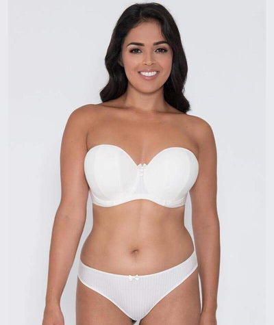 Curvy Kate Luxe Strapless Bra - Ivory Bras