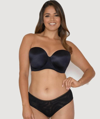 Curvy Kate Smoothie Strapless Moulded Bra - Black Bras