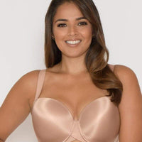 Curvy Kate Smoothie T-Shirt Balcony Moulded Bra - Latte