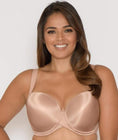 Curvy Kate Smoothie T-Shirt Balcony Moulded Bra - Latte Swatch Image