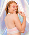 Curvy Kate Twice the Fun Reversible Bralette - White/Pink Bras