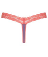 Curvy Kate Twice the Fun Reversible Thong - Pink/Purple Knickers
