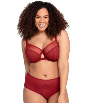 thumbnailCurvy Kate Victory Short - Claret Knickers 