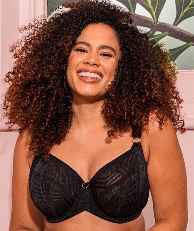 Scantilly by Curvy Kate Authority Soft Balcony Bra Black