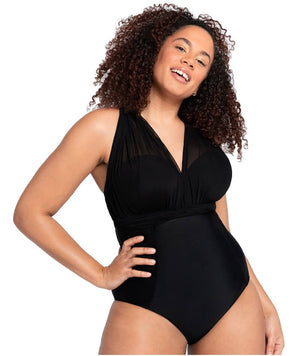 Curvy one piece sale