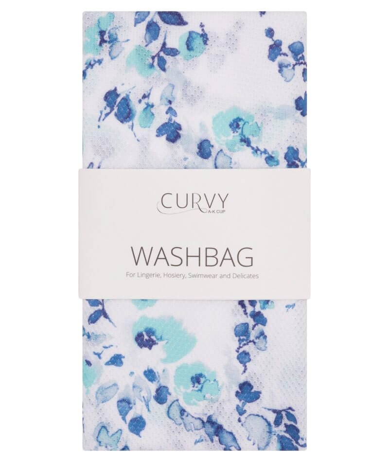 Curvy Lingerie Floral Washbag - Large Bra Accessories 