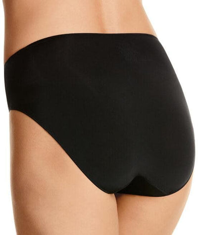 Jockey No Panty Line Promise Tactel Hi Cut Brief - Black Knickers