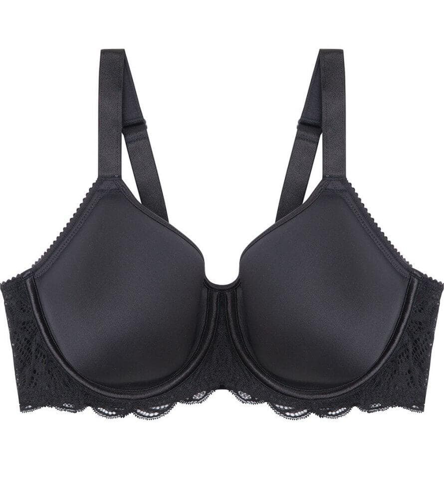 Fayreform Lace Perfect Contour Spacer Bra - Black Bras 