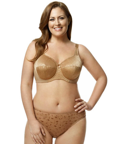 Elila Leopard Lace Underwired Bra - Mocha Bras